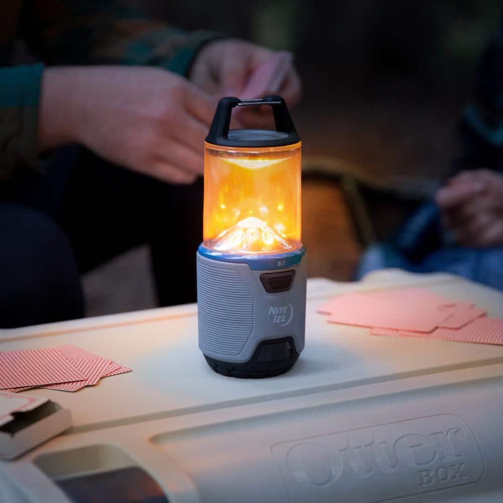Nite Ize Radiant RL3 PowerSwitch Rechargeable Lantern - LED Lantern Perfect for Camping Gear & Emergency Kits - Rechargeable with Power Bank
