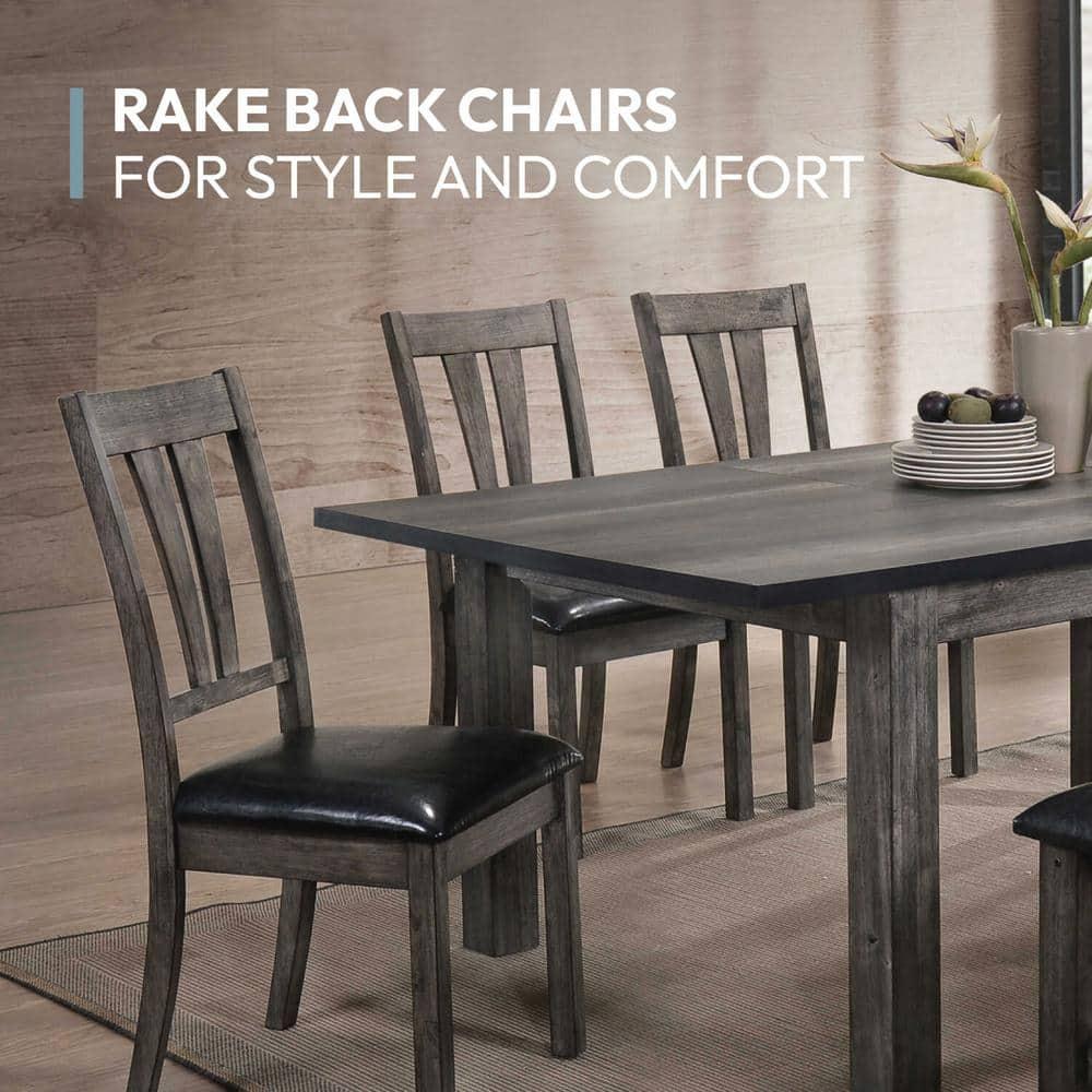 bali & pari Kyoto Modern Bohemian Natural Brown Rattan Dining Chair