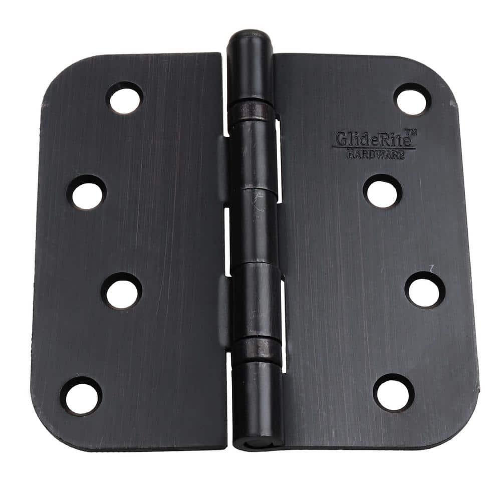 4" H x 4" W Butt Bearing 12 Door Hinges (Set of 12)