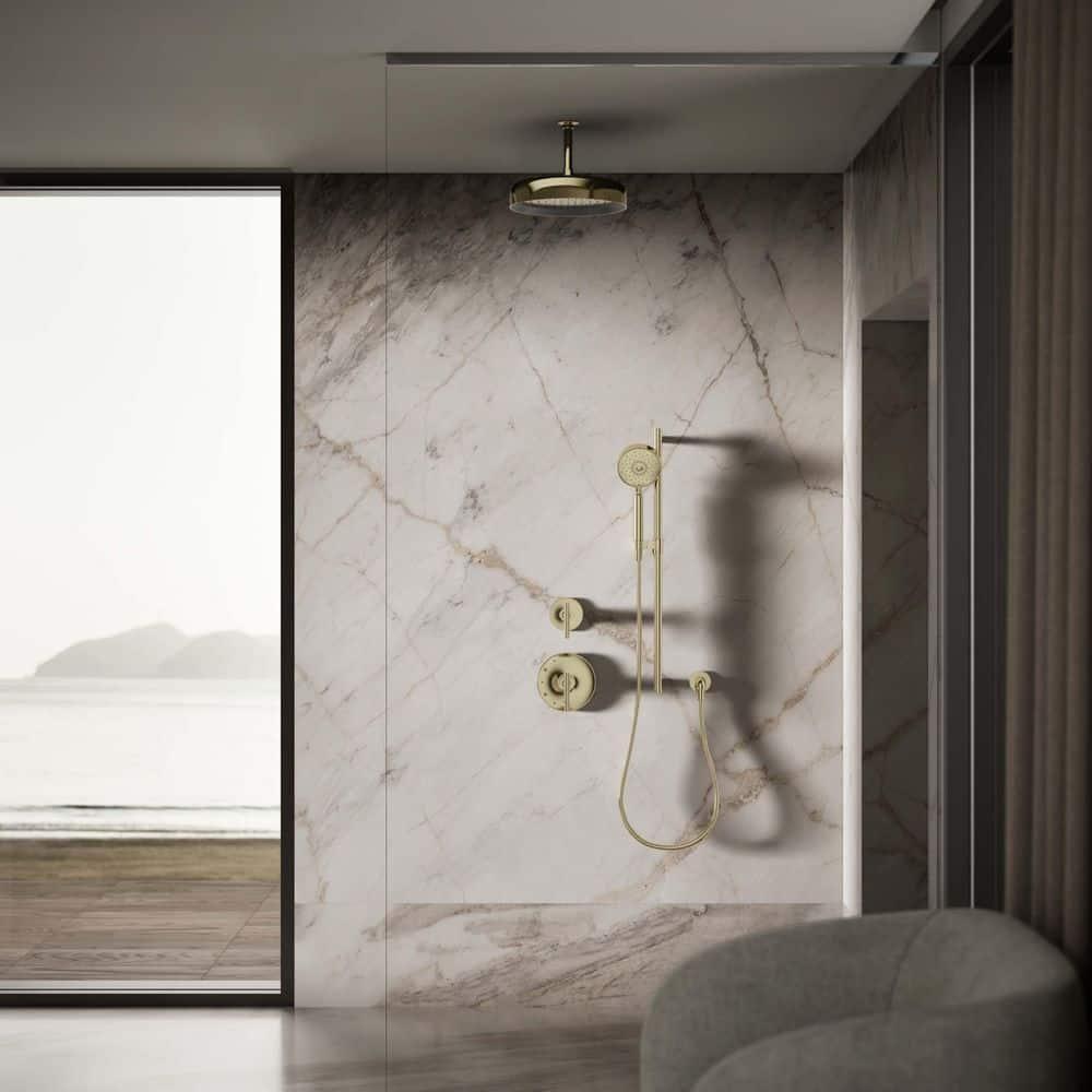 Statement™ 2.5 GPM Round 12 in. Rainhead with Katalyst Air-Induction Technology