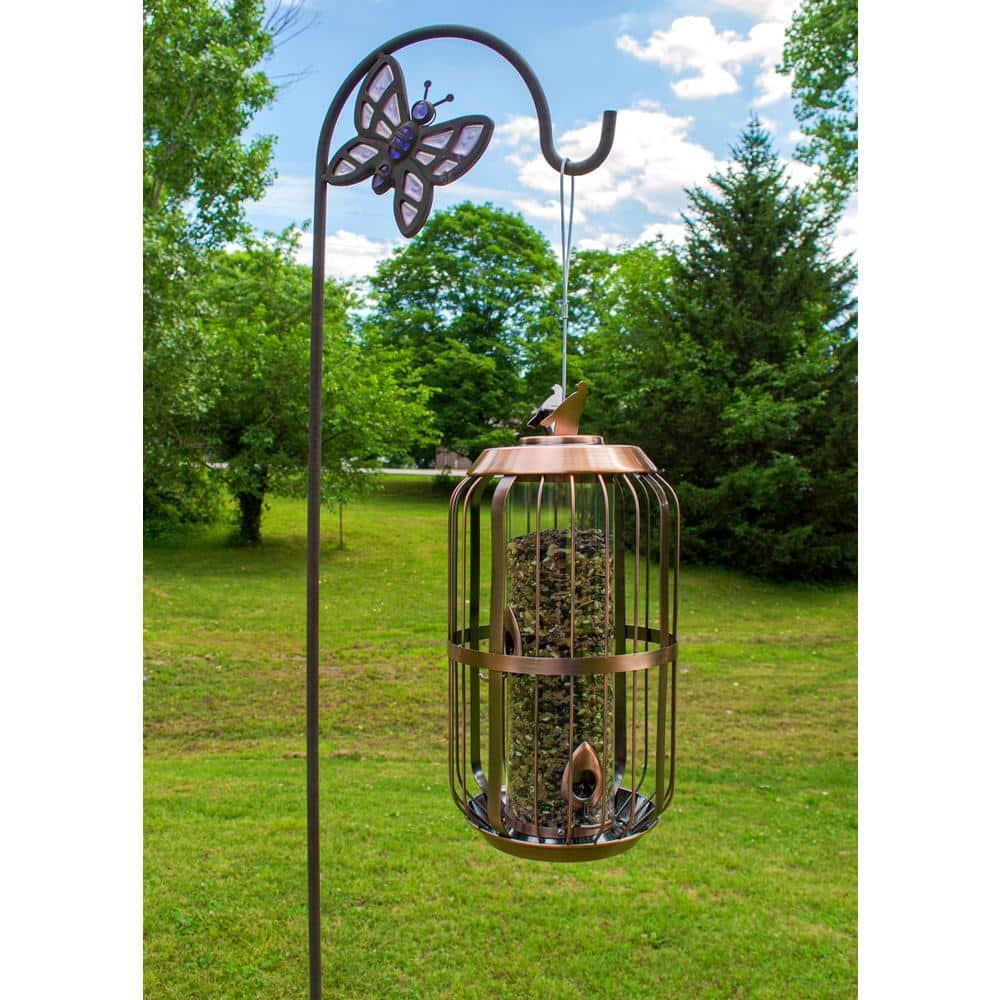 Outdoor Leisure Products Metal Hanging Decorative Bird Feeder