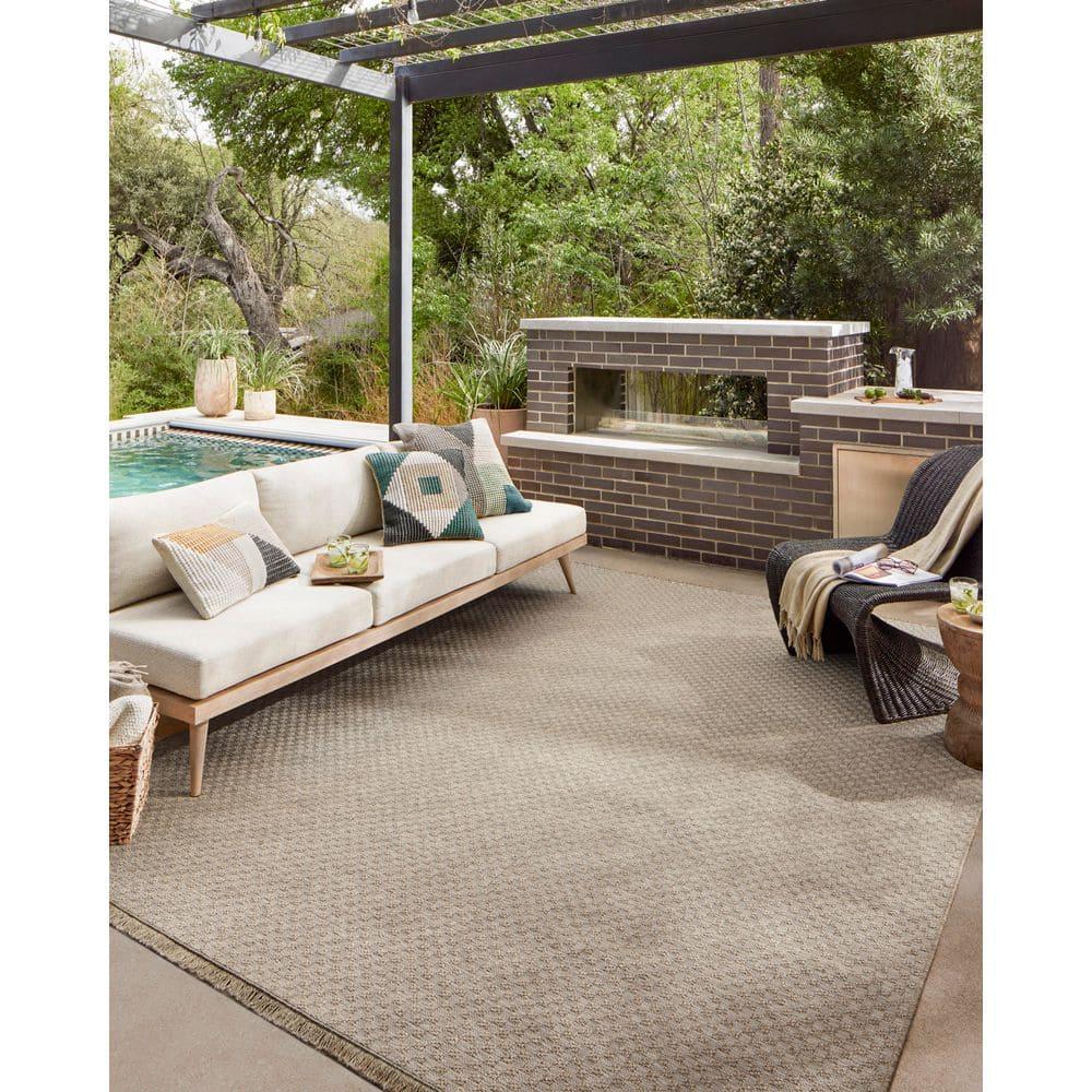 Natural Beige Flat Woven Polypropylene Runner Rug 2'-3" x 10'-0"