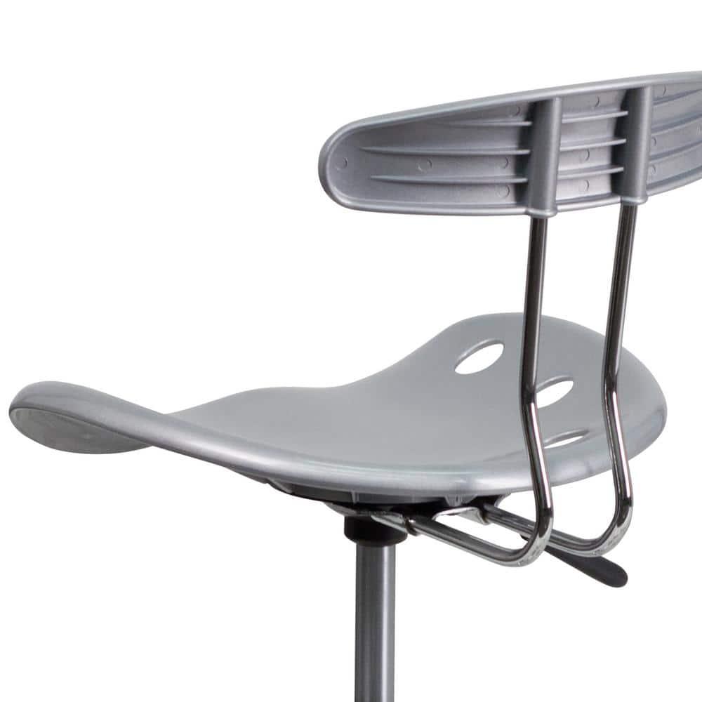 Flash Furniture Bonavant Adjustable Swivel Chair for Desk and Office with Tractor Seat