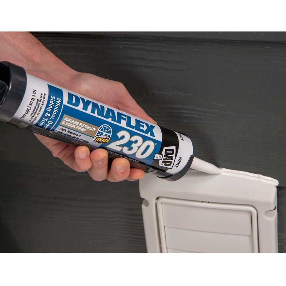 DAP Dynaflex 230 10.1 oz White Premium Latex Sealant Door and Trim
