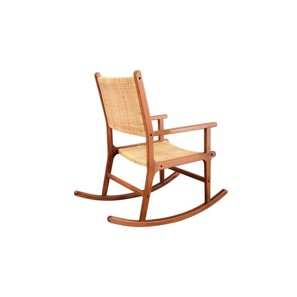 Carolina Living Karson Rocking Chair - Caramel