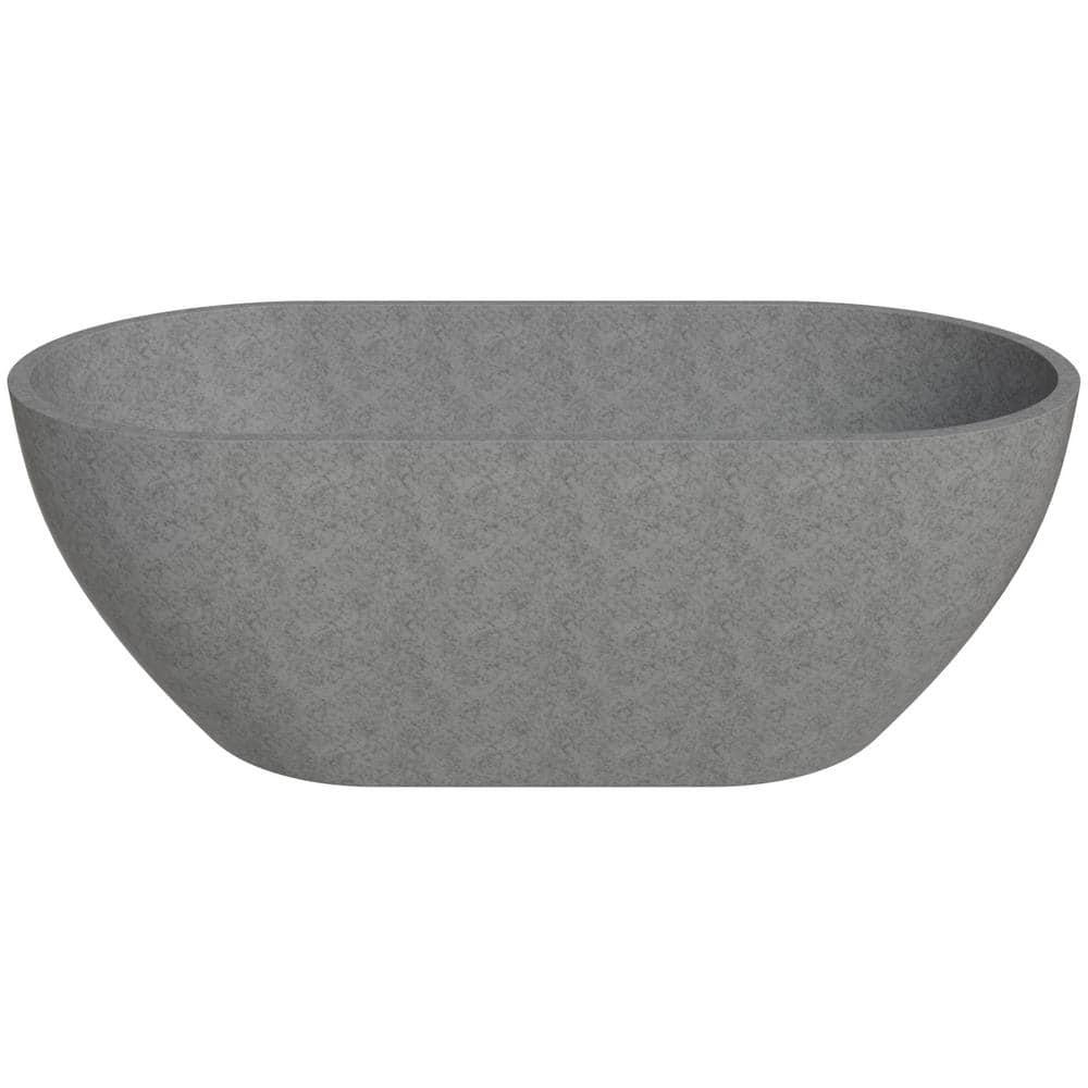 59'' x 29.5'' Soaking Stone Bathtub