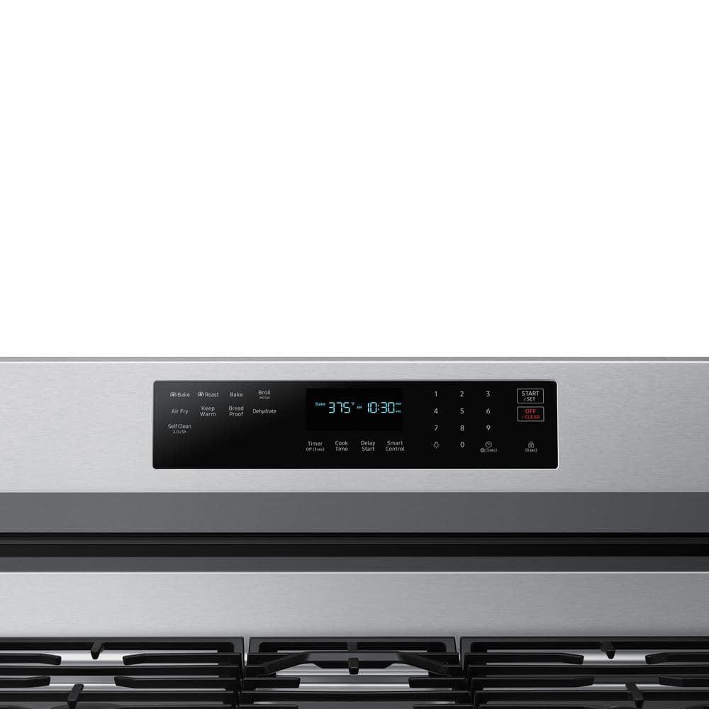 6.0 cu. ft. Smart Freestanding Gas Range with No-Preheat Air Fry and Convection+