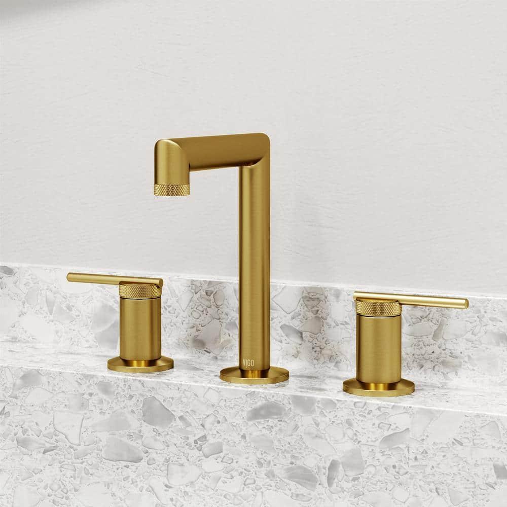 Sterling 7" H Two Handle Widespread Bathroom Faucet