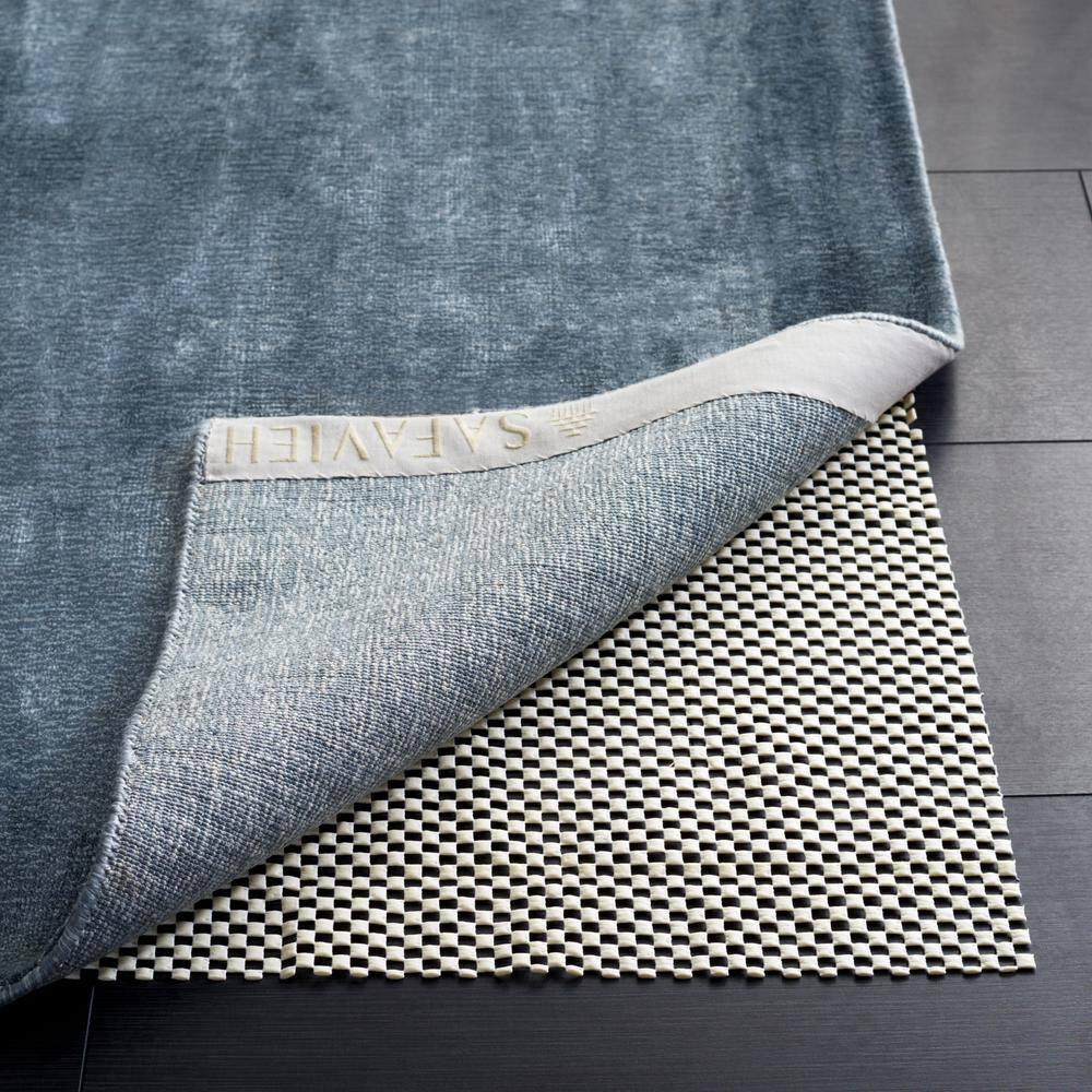 Grid Pad PAD111 Power Loomed Indoor Rug Pad - White - 4' x 6' - Safavieh