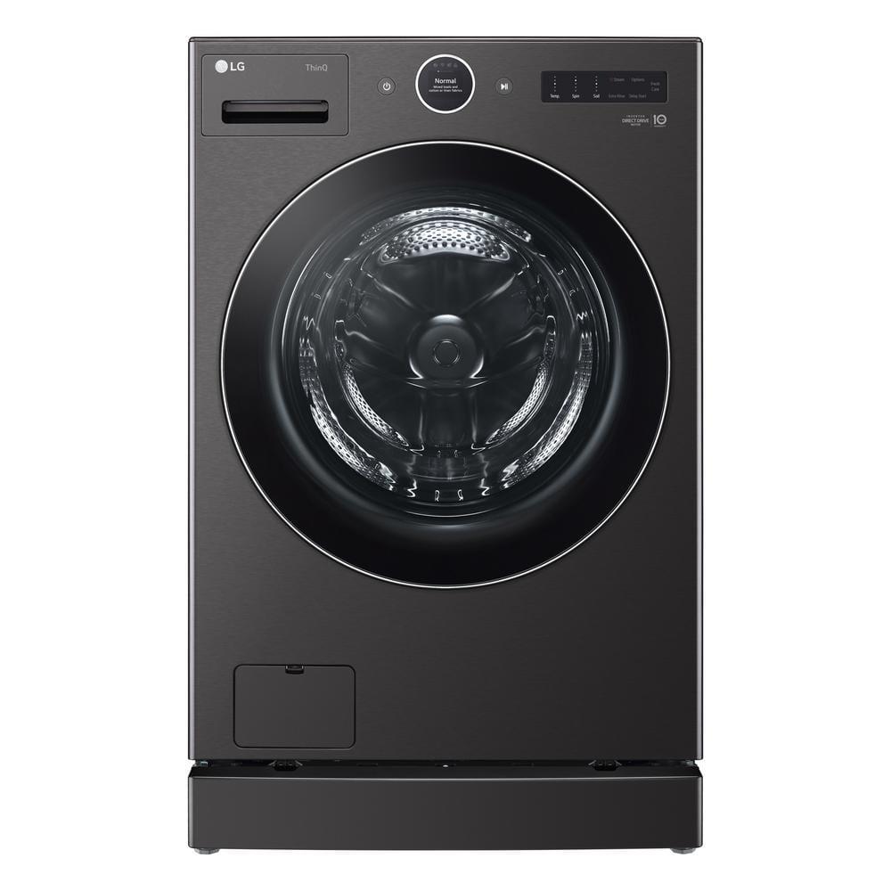 LG 5.0 cu. ft. Mega Capacity Smart Front Load Washer with AI DD 2.0 Built-In Intelligence & TurboWash 360°
