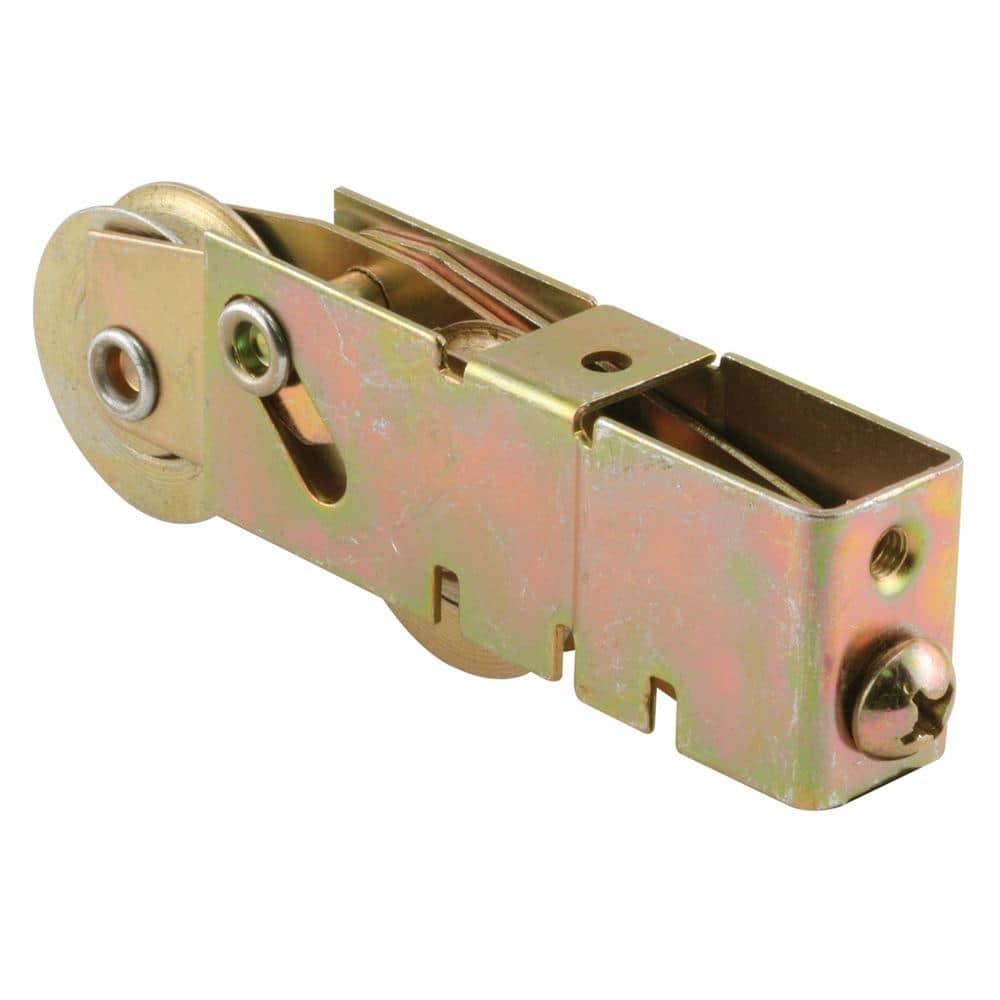 Prime-Line 1 in. Steel Ball Bearing Sliding Door Tandem Roller Assembly (Single Pack)