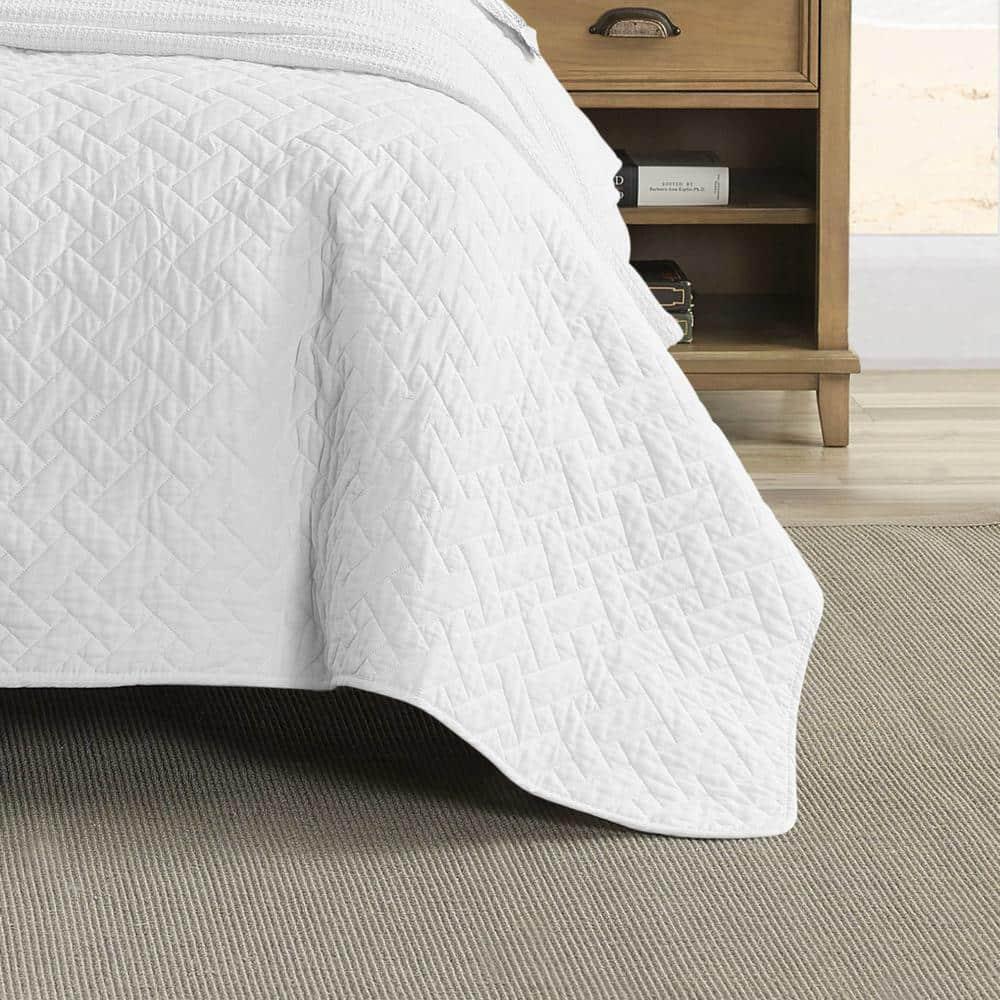Tommy Bahama Home Tommy Bahama Raffia Solid Cotton Reversible Quilt Set
