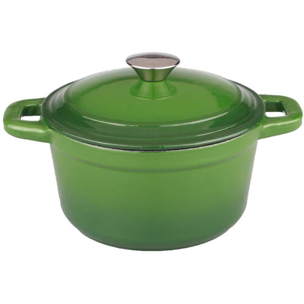 Prep & Savour Neo Cast Iron 3qt. Round Dutch Oven with Lid