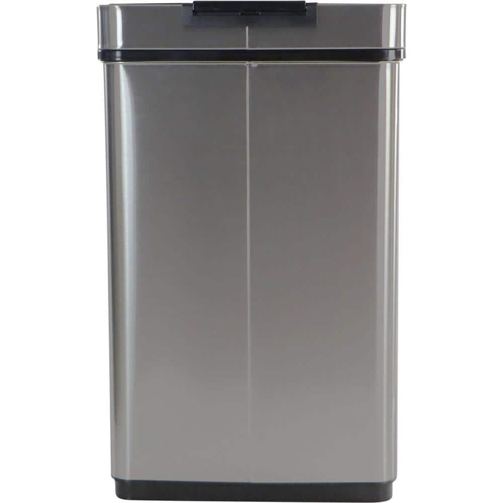 Hanover Plastic Motion Sensor Kitchen Trash Can - 16 Gallons