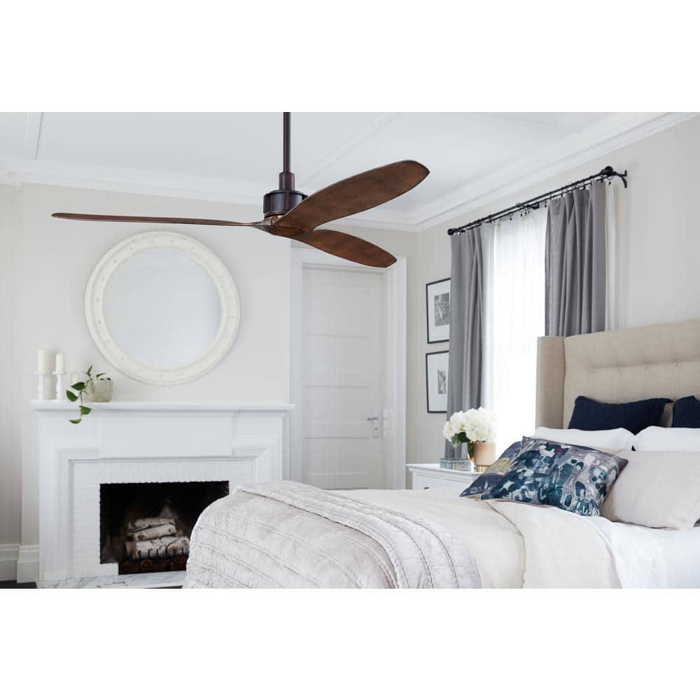 52" Zelda 3 - Blade Standard Ceiling Fan with Remote Control