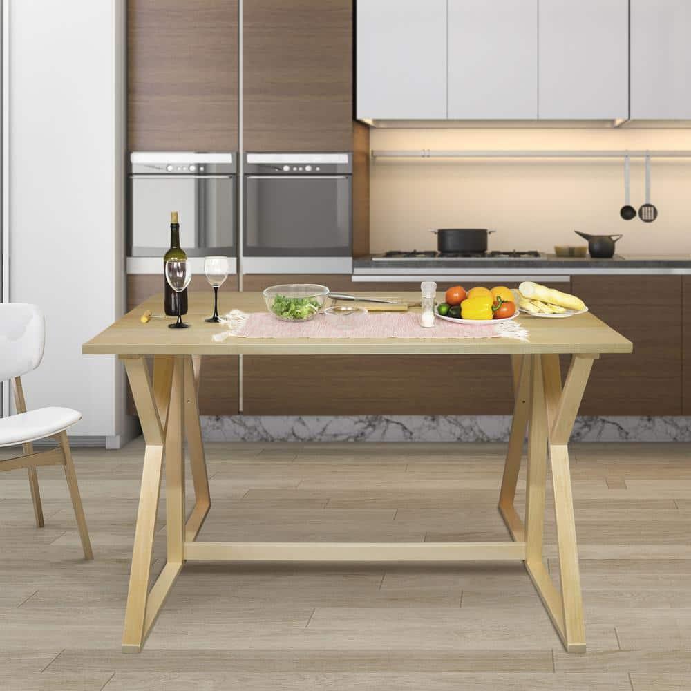 American Trails Aztecs Folding Console to Dining Convertible Table with Solid American Basswood