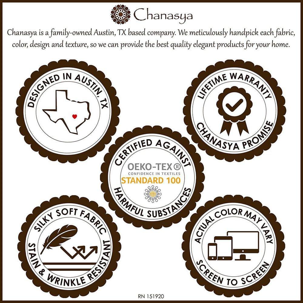 Chanasya Reversible Duvet Cover Set