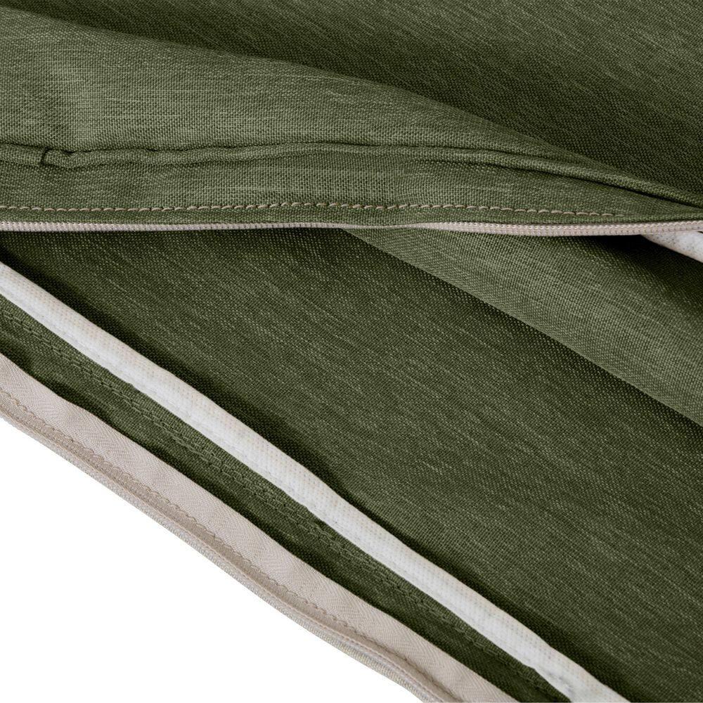 Classic Accessories Montlake FadeSafe Water-Repellent 48 x 18 x 3 Inch Outdoor Bench Cushion, Heather Fern
