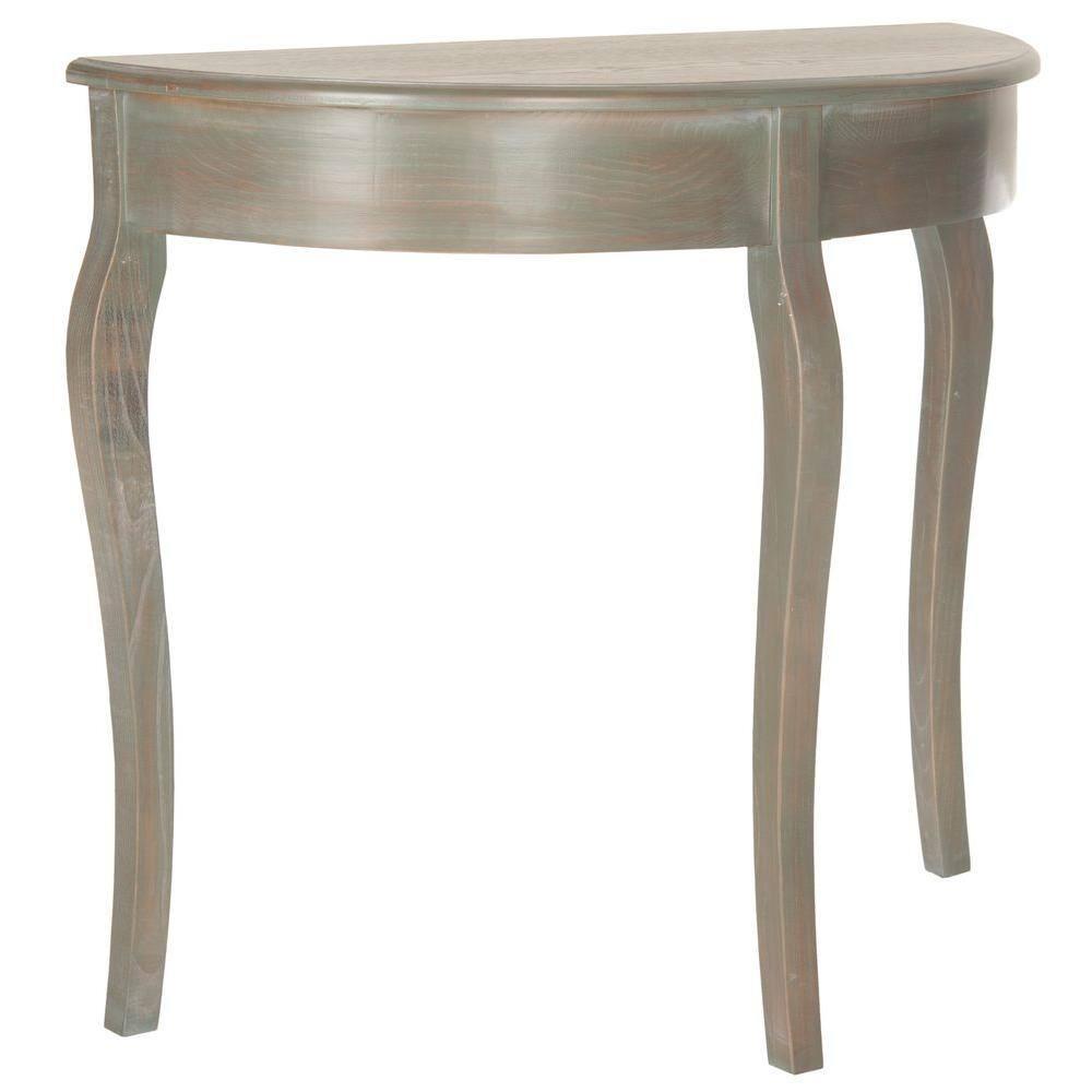 Sema Console Table - Ash Grey - Safavieh