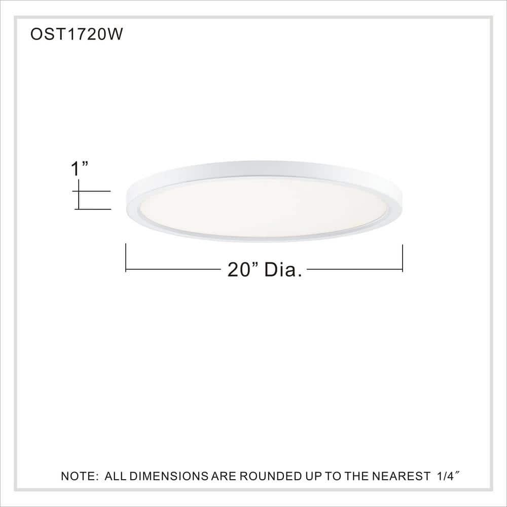 Quoizel Lighting Outskirts 1 - Light Flush Mount in  Fresco