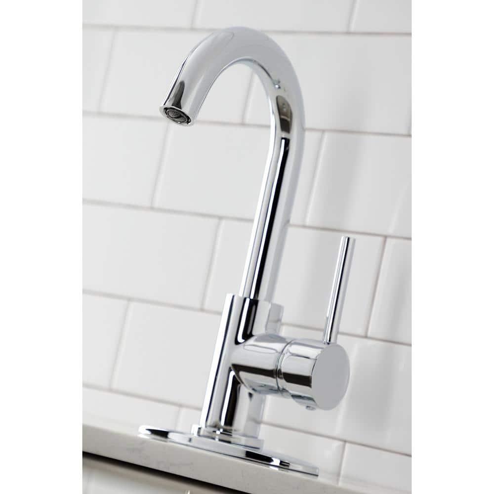 Concord Single-Handle Bar Faucet, Polished Chrome