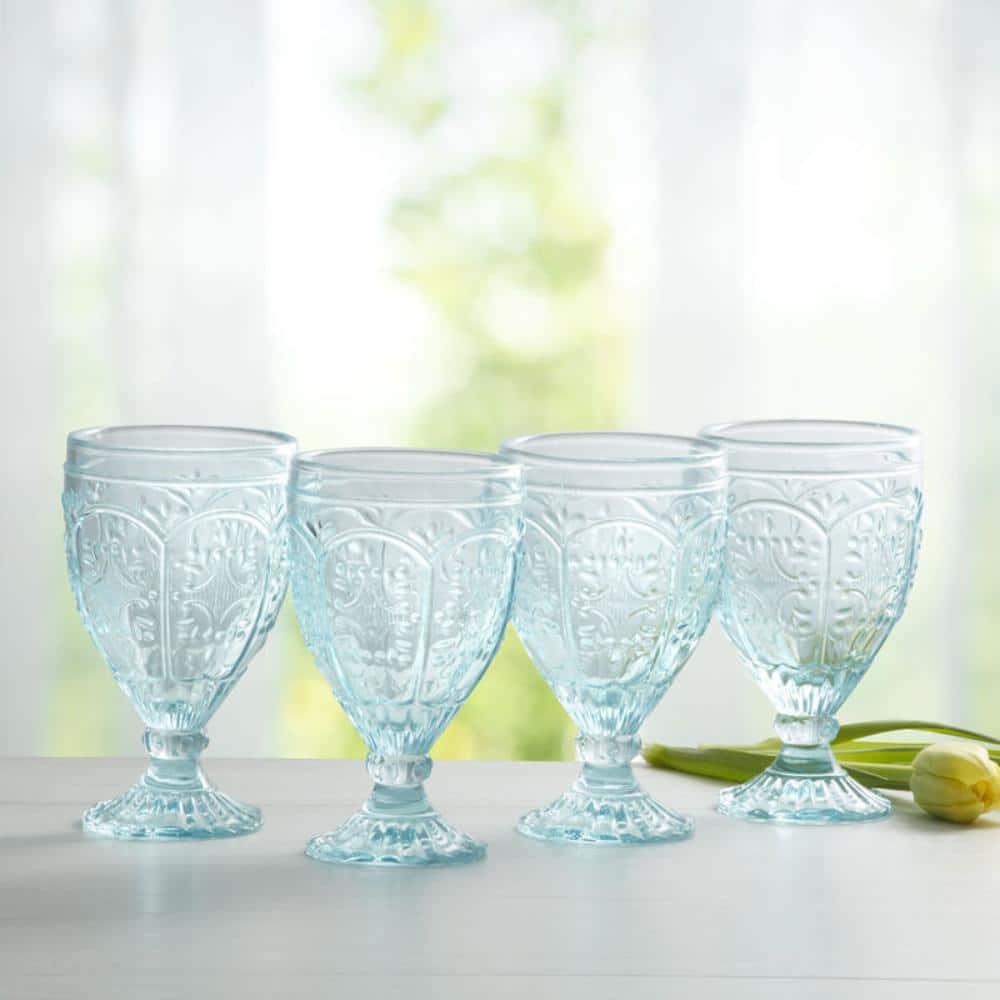 Fitz and Floyd Trestle 12 oz. Water Goblet (Set of 4)