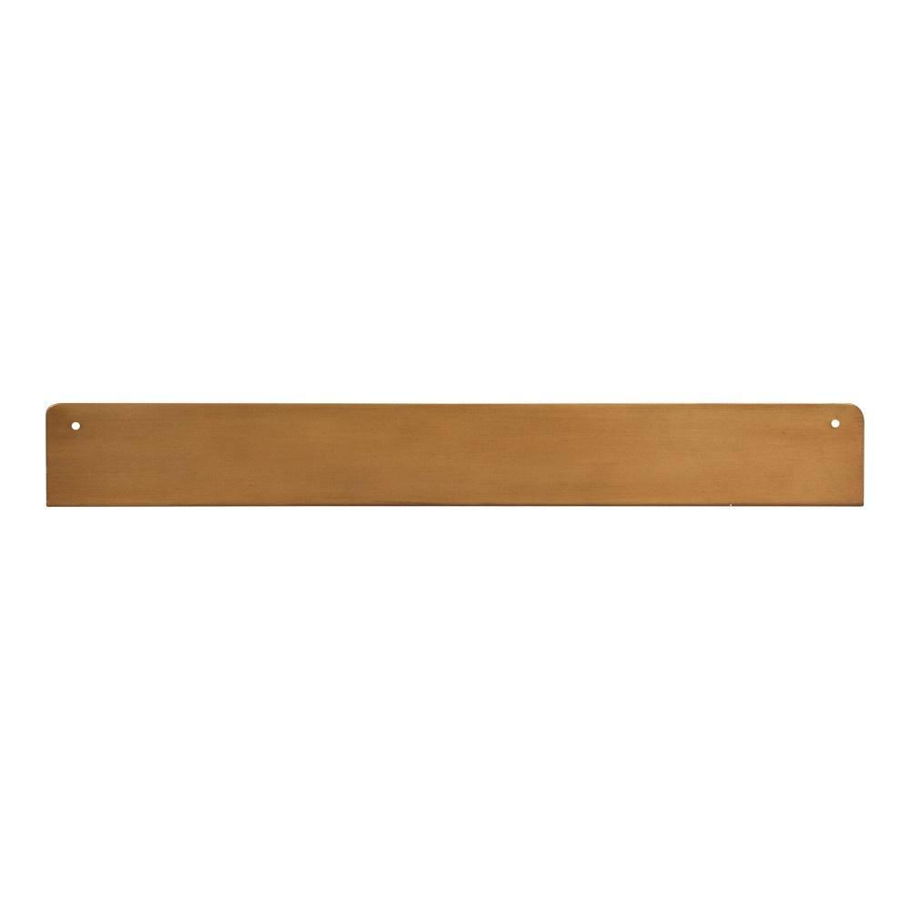 Kate & Laurel All Things Decor 2pc Mezzo Modern Metal Ledge Shelf Set Gold : Display Storage, Pre-Drilled