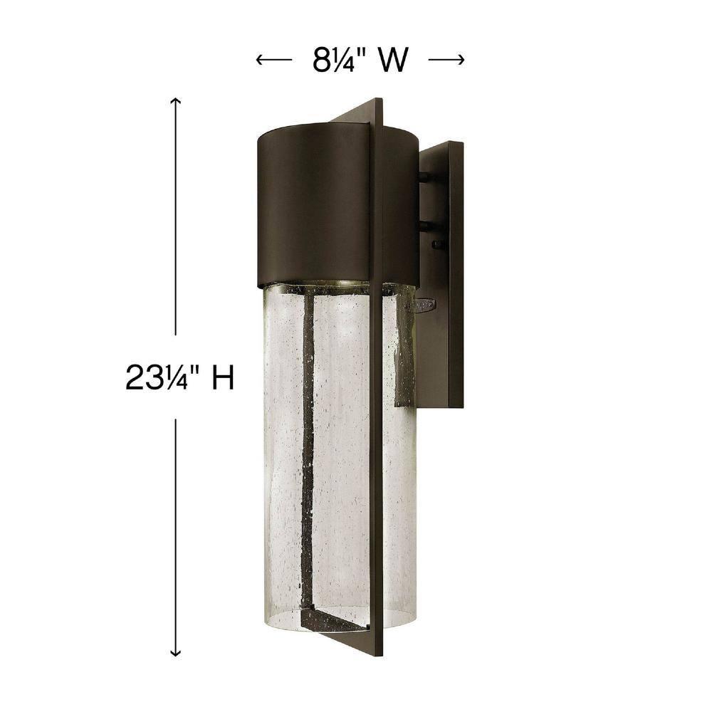 Hinkley Shelter 1 - Bulb 23.25" H Outdoor Armed Sconce