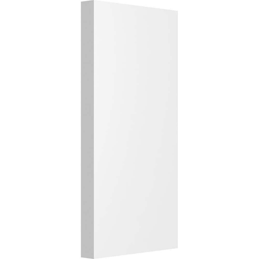 Ekena Millwork Standard Foster Plinth Block with Square Edge