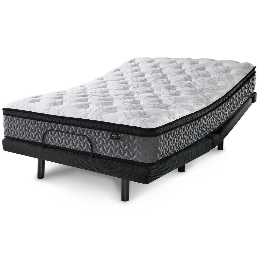 Signature Design by Ashley Serena 12'' Plush Hybrid Mattress