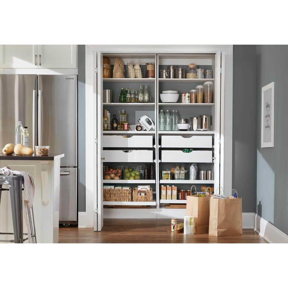 WIixle Corner Shelves Closet Storage, 30"x30" - 3 Pack, White