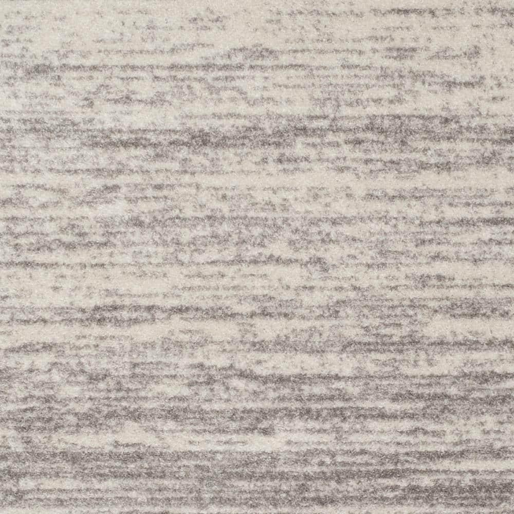Adirondack ADR113 Machine Made Indoor Area Rug - Light Grey/Grey - 4'x6' - Safavieh