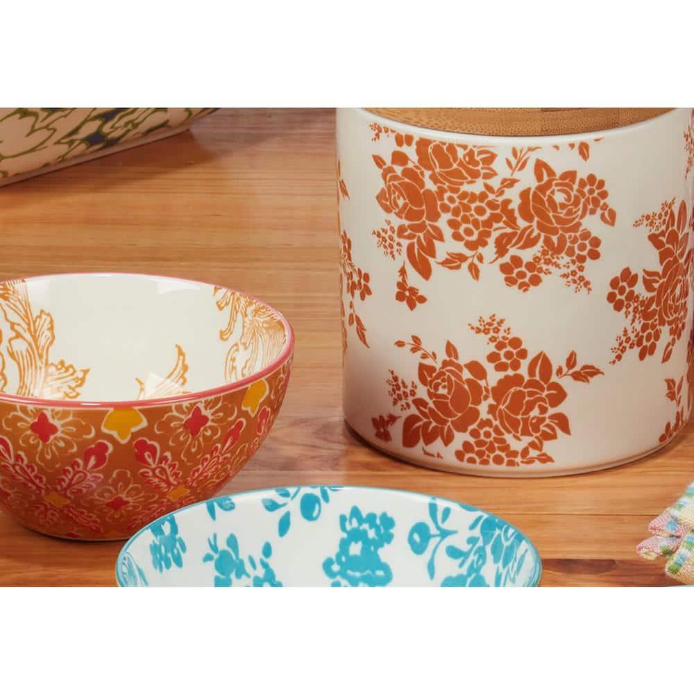Certified International Certified International Damask Floral Set Of 6 Mugs 6 Asst