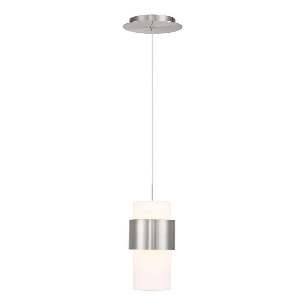 Banded 1 - Light LED Cylinder Pendant
