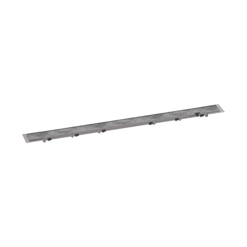 Rain Rock Trim Flex 35 1/4" Linear Grid Shower Drain