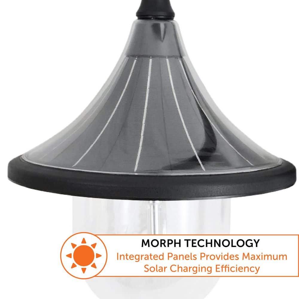 Orion Triple Head Lamp Post - Black