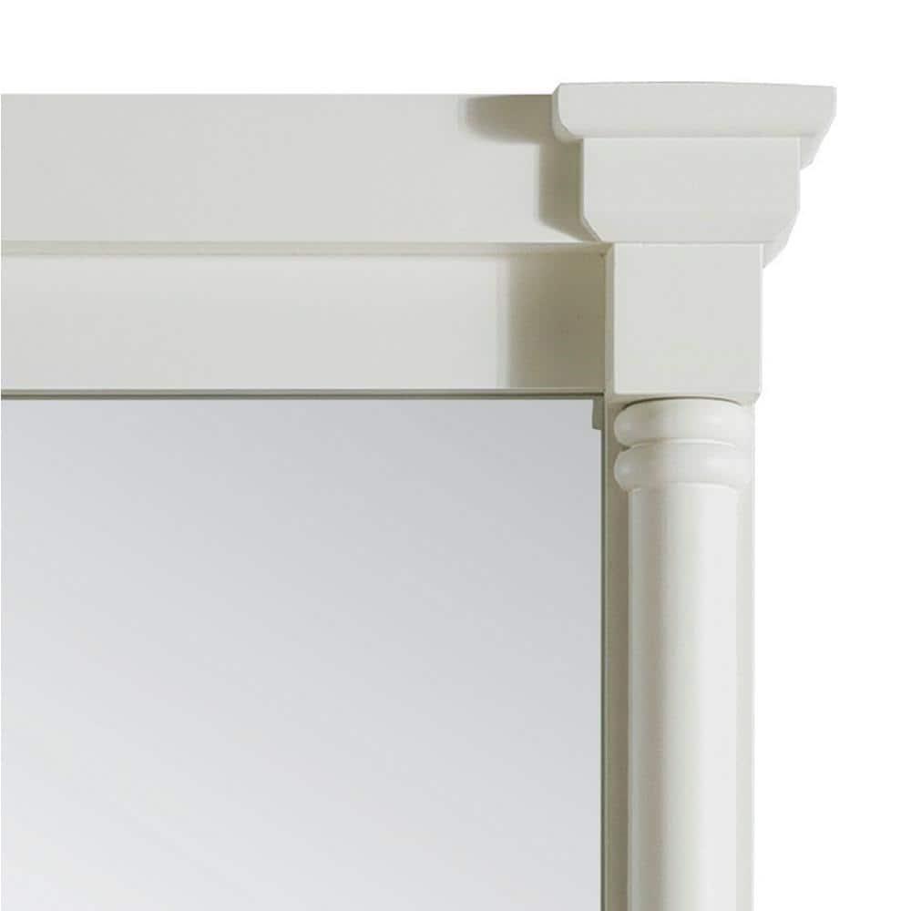 James Martin Vanities Savannah/Providence 27" Mirror, Bright White