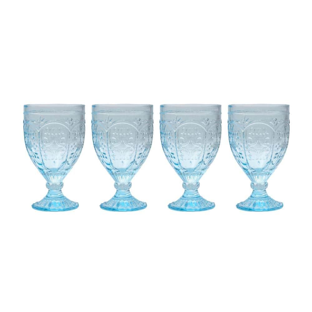 Fitz and Floyd Trestle 12 oz. Water Goblet (Set of 4)