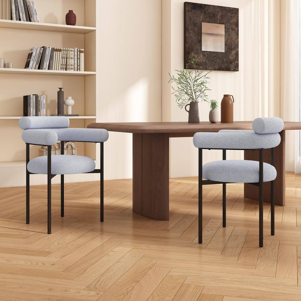 Christopher Knight Home Rylan Upholstered Armchair Dining Chairs