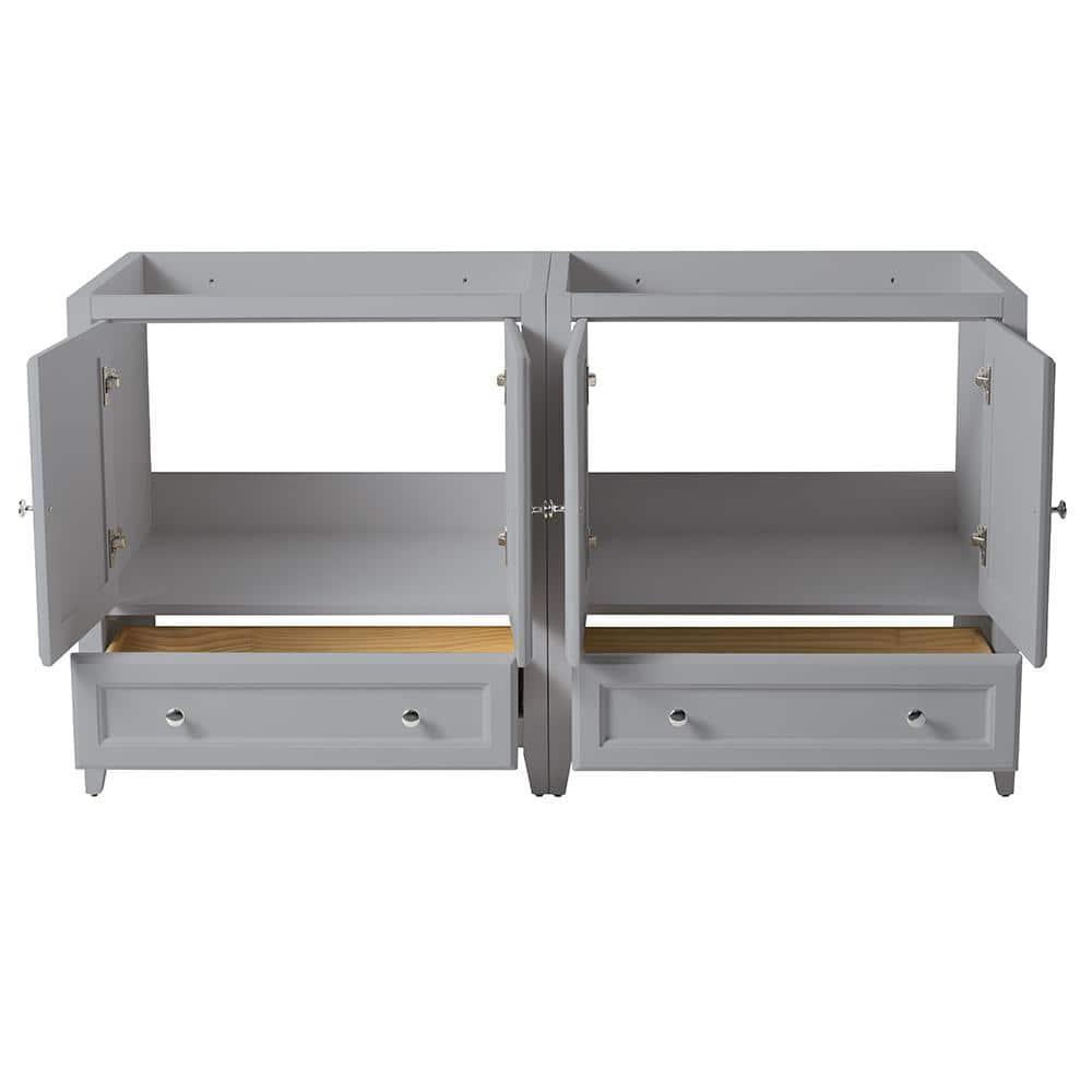 Fresca Oxford 59" Free-Standing Double Sink Bathroom Vanity Base Only