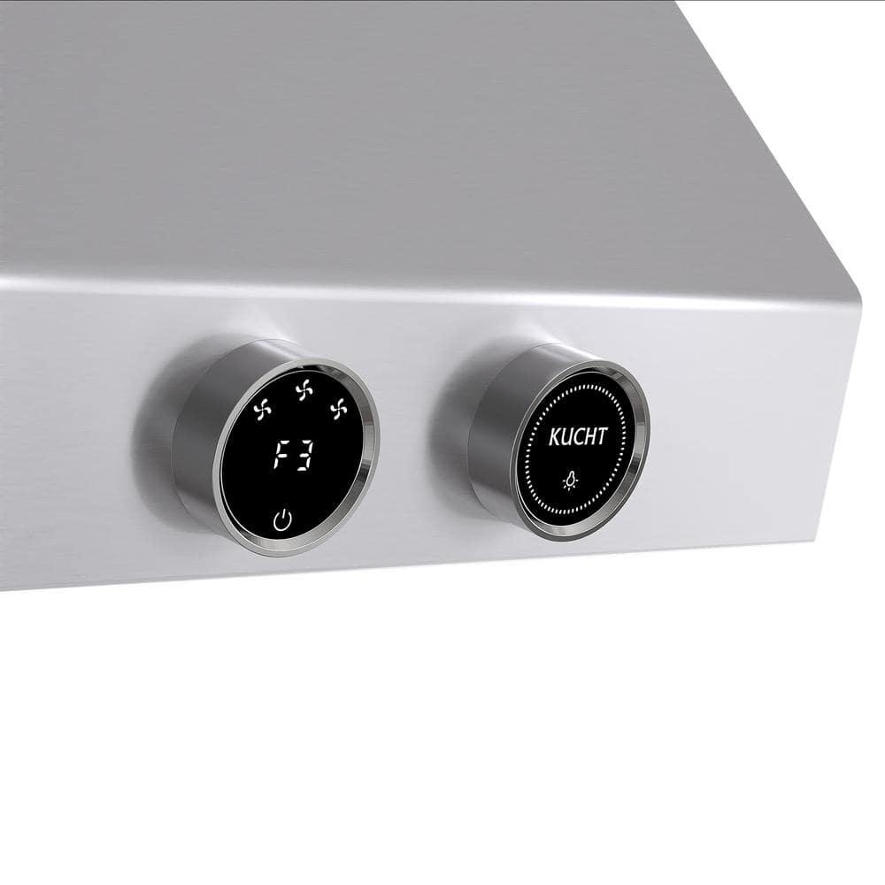 30 in. 900 CFM Ducted Under Cabinet Range Hood in Stainless Steel with Digital Controls