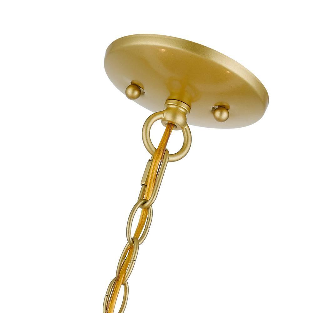 Livex Lighting Brookdale 5 - Light Pendant in  Soft Gold
