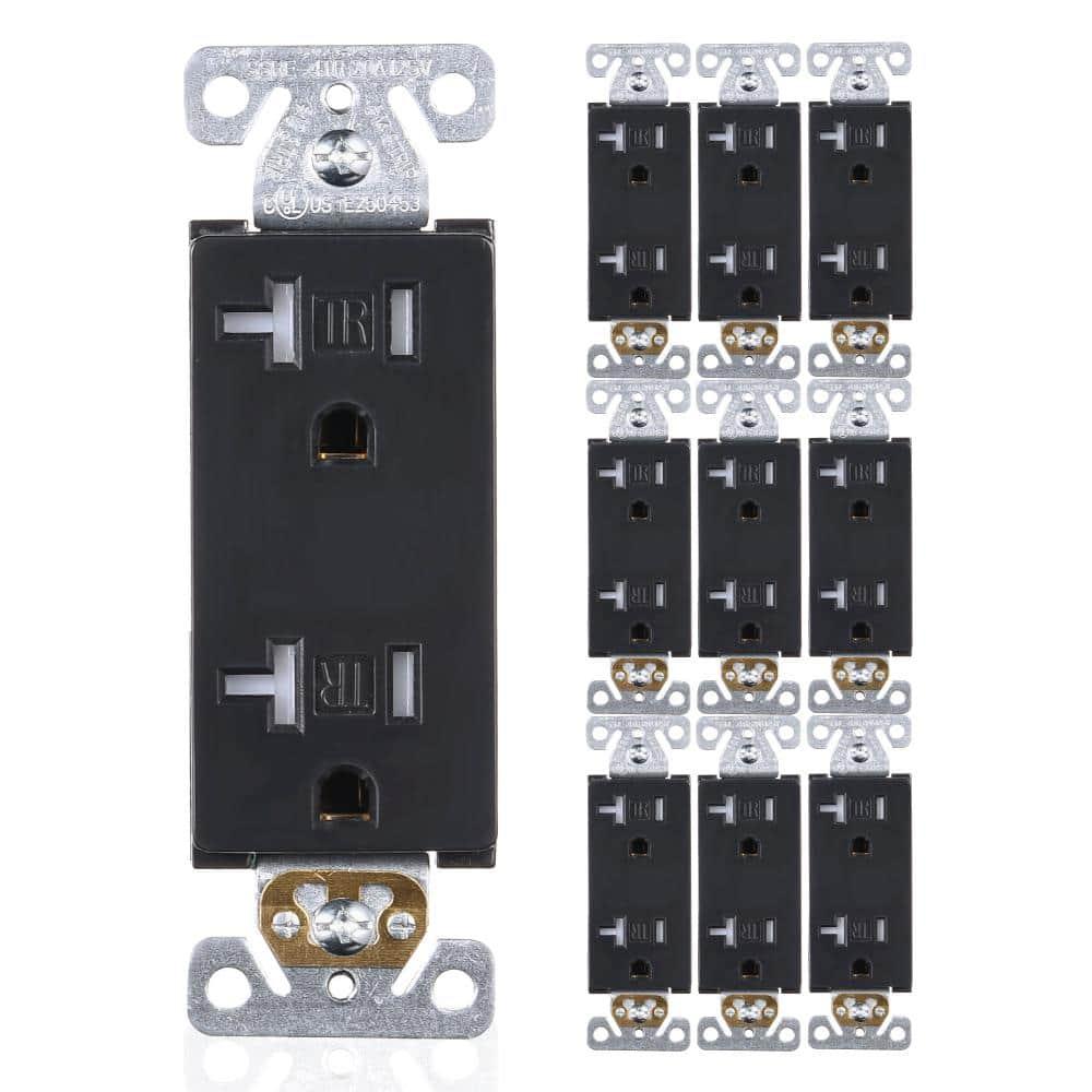 20 Tamper Resistant Decorator Outlet