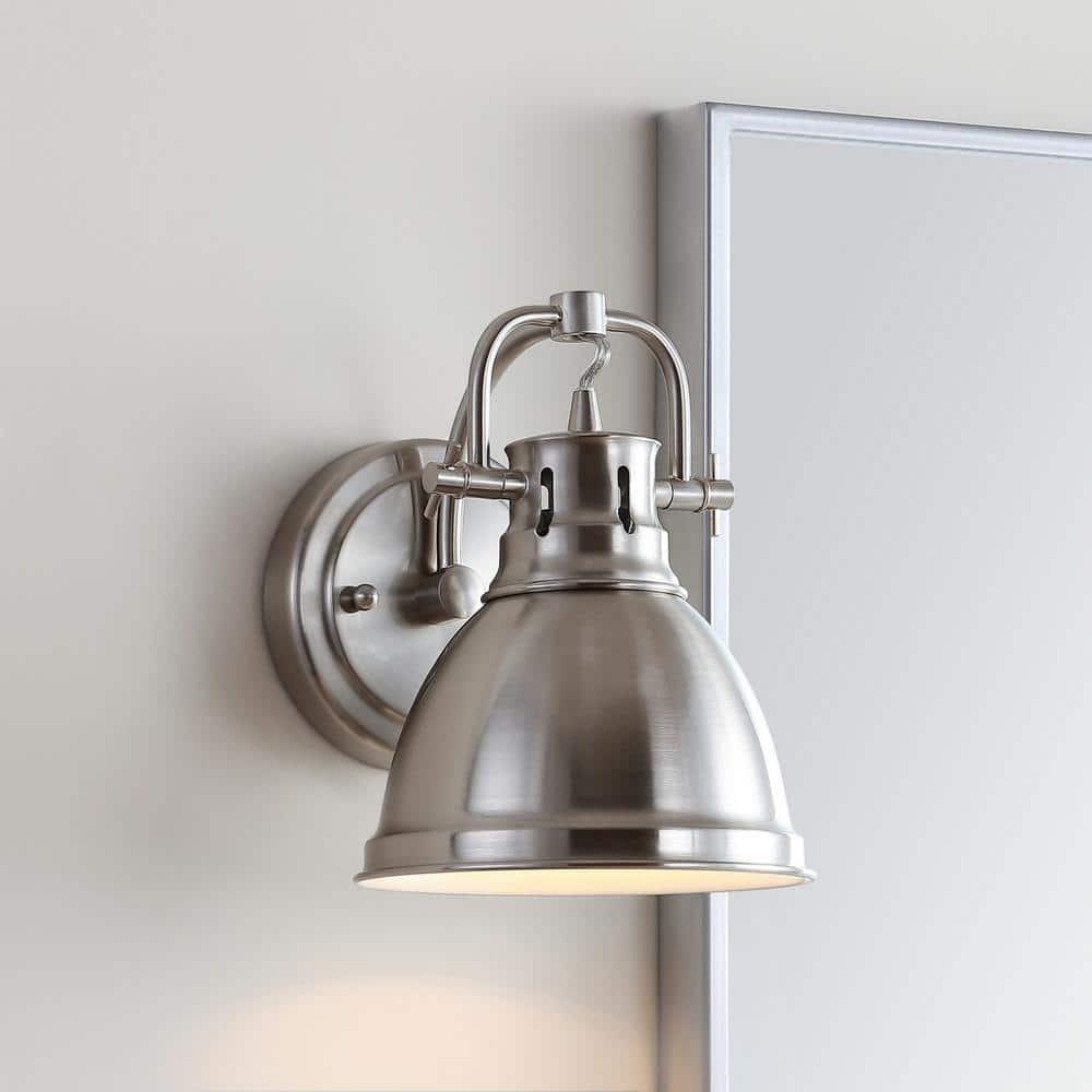 Lawson 8.5" Wall Sconce - SCN4053 - Nickle - Safavieh