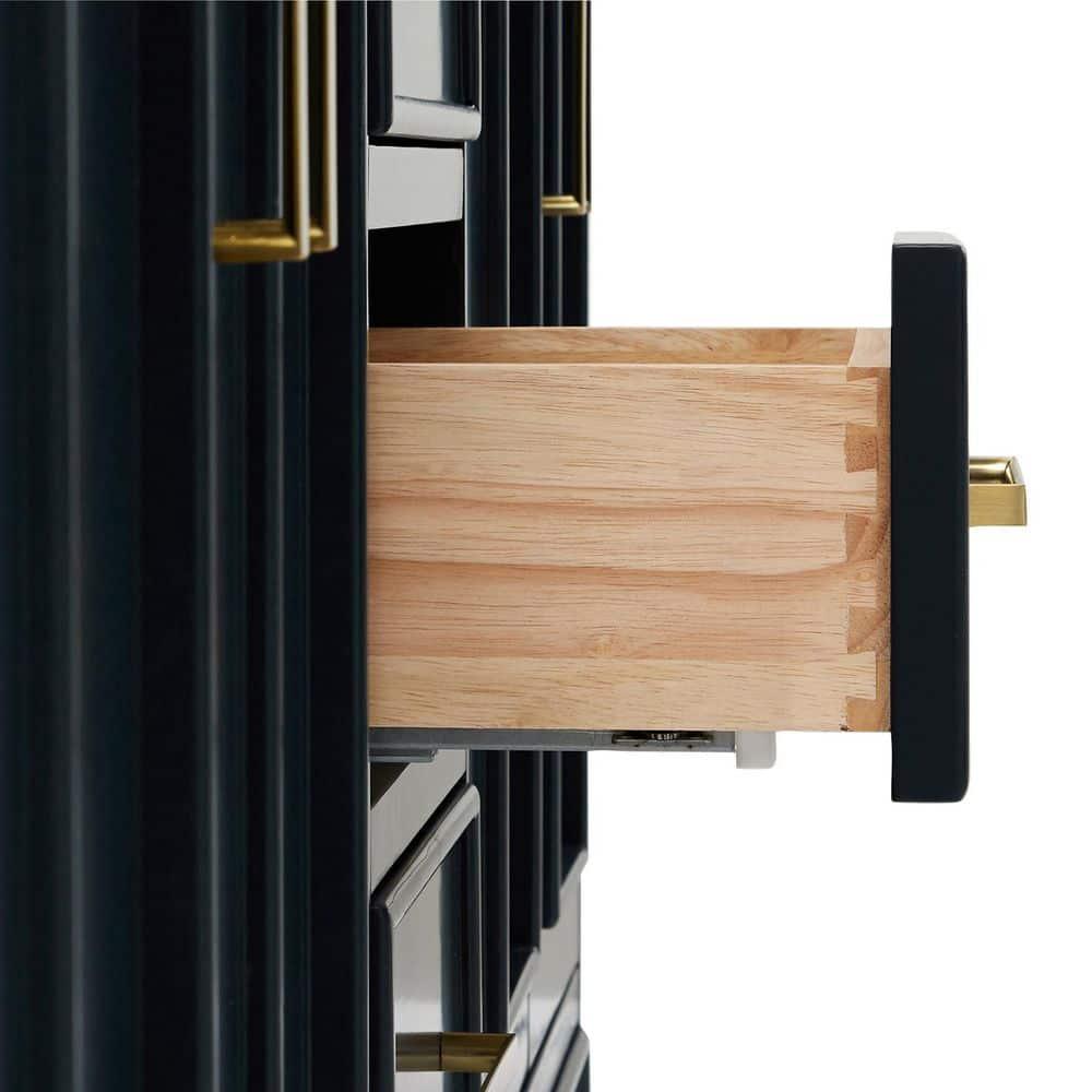 Ariel M060d-Bc Stafford Mueble Tocador Independiente Doble de 61" Solamente - Azul