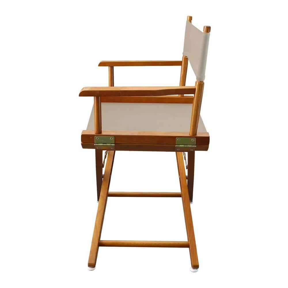 Extra-Wide Premium 18 in. Hardwoods Standard Height Directors Chair