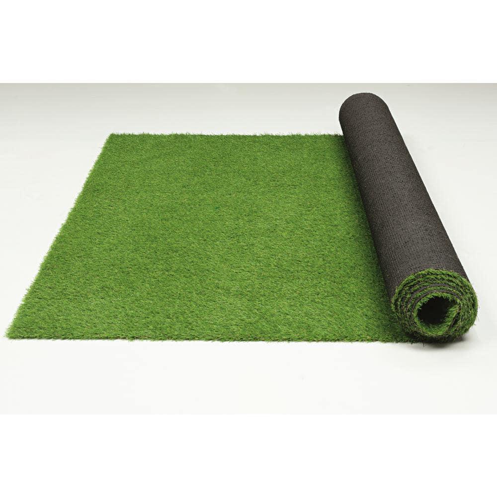 Eider & Ivory™ Thurlos Artificial Grass Synthetic Lawn Indoor Outdoor Area Rug