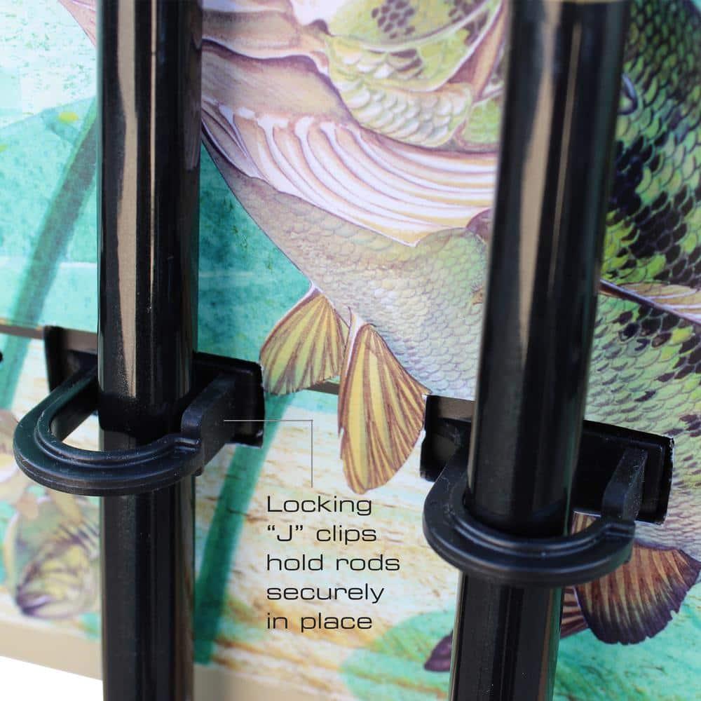 Guy Harvey Bajo Estante de Pared de 6 Varillas