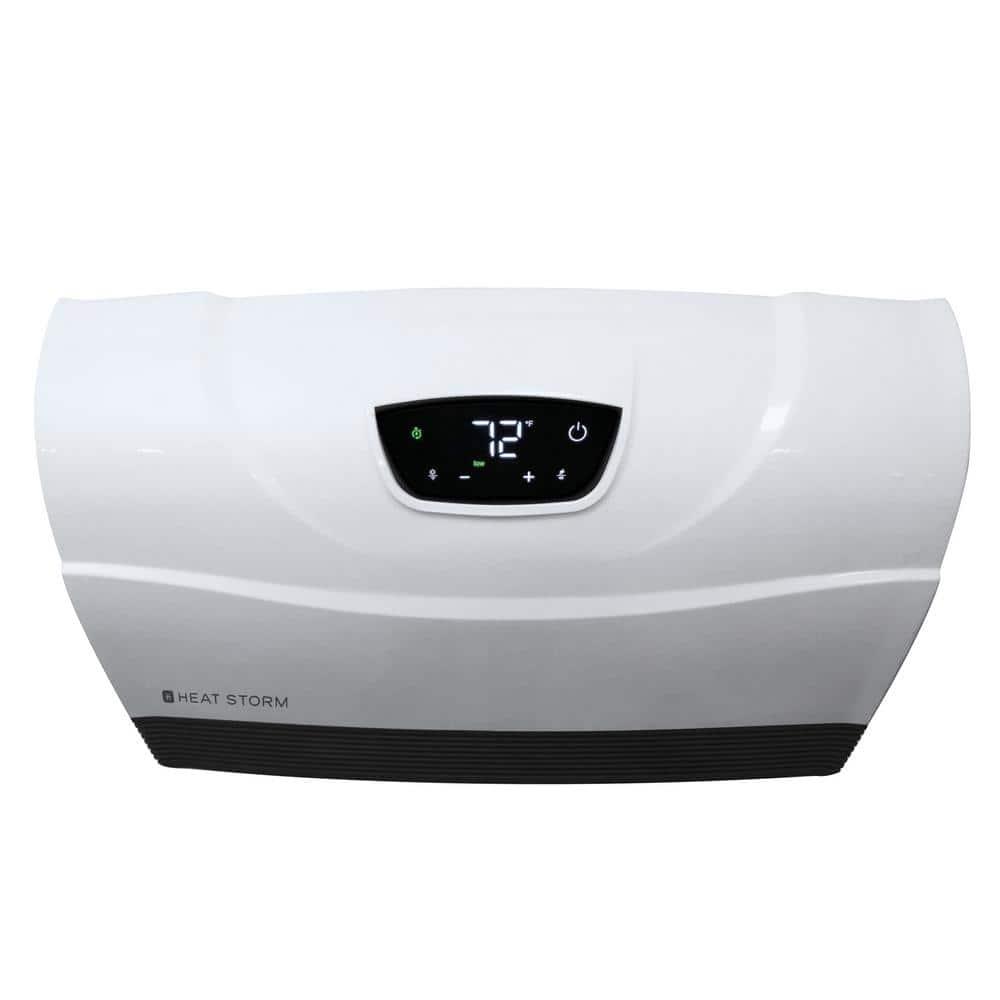 Heat Storm Heat Storm 1500 Watt Infrared WiFi enabled, wall mount  electric space heater with digital thermostat, remote - Smart Line