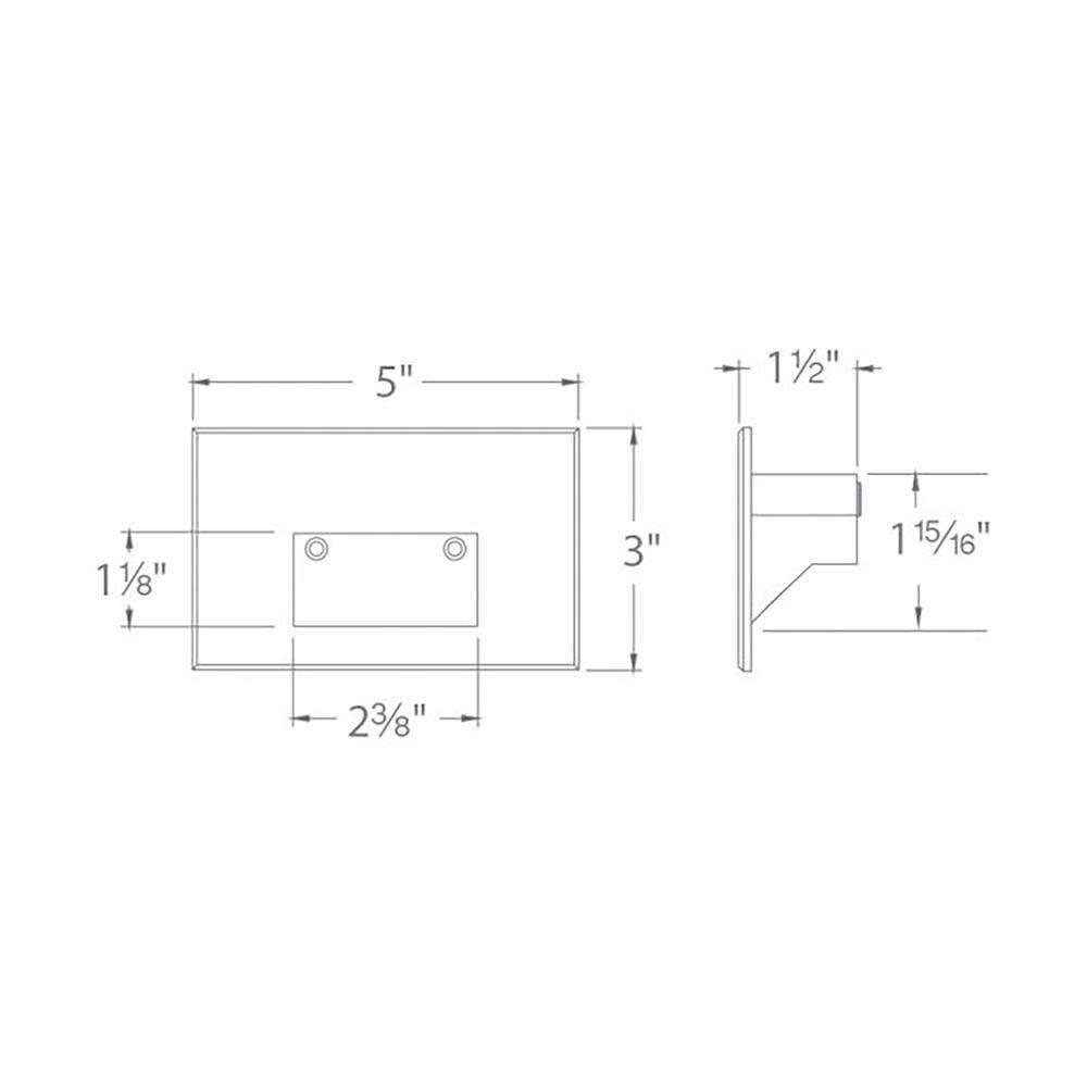 Low Voltage Integrated LED Metal Step Light